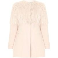 Anastasia Pink Haze Shaggy Fur Winter Winter Coat Size UK 20 EUR 48 USA 16 women\'s Coat in pink