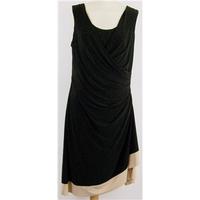 ann klein size 14 black evening dress