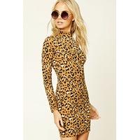 Animal Print Bodycon Dress