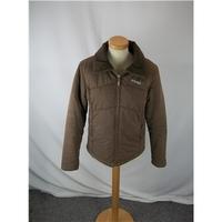 animal size 10 light brown casual jacket