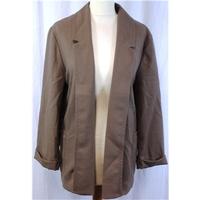 anne brooks size l brown jacket anne brooks size l brown jacket