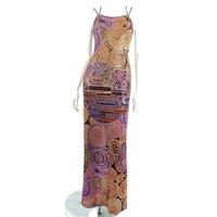 Ann Balon Size S Italian Long Strappy Dress