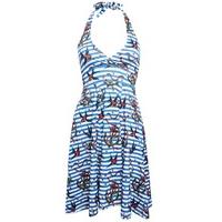 Anchors Birds Monroe Dress - Size: XL