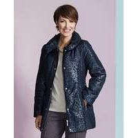 animal print padded jacket