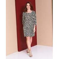 Animal Print Tunic Shift dress