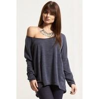 Anastasia Off Shoulder Hi Lo Jumper
