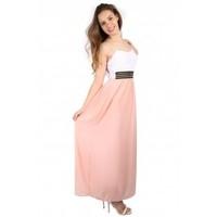 Annabelle Sleeveless Chiffon Floaty Maxi Dress