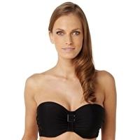 Anya Bandeau Bikini Top - Black