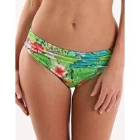 Antigua Mid Rise Gathered Brief - Multi