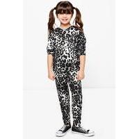 Animal Hooded Hareem Set - multi