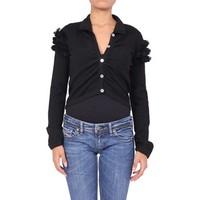 anta qulqi 100 baby alpaca knit shirt molka womens cardigans in black