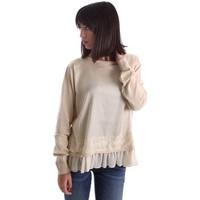 animagemella 17ai044 t shirt women womens cardigans in beige