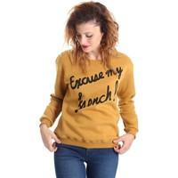 animagemella 17ai078 sweatshirt women womens cardigans in yellow