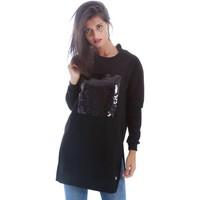 animagemella 17ai077 sweatshirt women womens cardigans in black