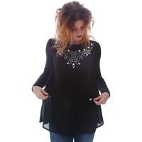 animagemella 17ai052 t shirt women womens cardigans in black