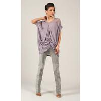 angels never die tunic belen womens tunic dress in purple