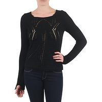 antik batik lace womens sweater in black