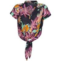 Antik Batik ALIZEE women\'s Short sleeved Shirt in multicolour