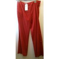 Ana Sousa - Size 12 - Red - Trousers Ana Sousa - Size: M - Red - Trousers