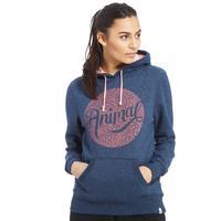 Animal Women\'s Sketched Hoodie, Navy