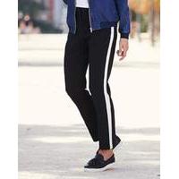 Ankle Grazer Side Piped Trouser Short