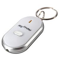 Anti-Lost Finder Sensor Alarm Whistle Key Finder LED With 2 AG3 Batteries Safely Security