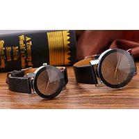 analog quartz watch for him or her