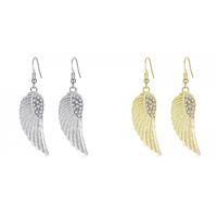 Angel Wing Swarovski Elements Earrings - 2 Colours