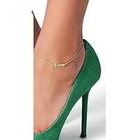 Anklet/Bracelet Others Unique Design Fashion Alloy Gold Silver Women\'s Jewelry 1pc