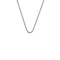 anais ladies sterling silver 24 inch bead chain ch055