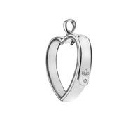 Anais Sterling Silver Large Love Locket EX009