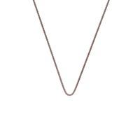 Anais Ladies Rose Gold Plated 30 Inch Popcorn Chain CH038