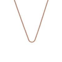 anais ladies rose gold plated 30 inch belcher chain ch014