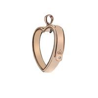 Anais Rose Gold Plated Large Love Locket EX010