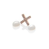 Anais Rose Gold Plated Kiss and Moonstone Charm EX111