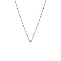 anais ladies sterling silver 30 inch intermittent bead chain ch002