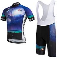 AOZHIDIAN Summer Cycling Jersey Short Sleeves BIB Shorts Ropa Ciclismo Cycling Clothing Suits #AZD143