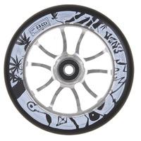 AO 125mm Enzo 2 Signature Scooter Wheel - Silver