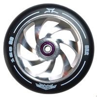 ao spiral 125mm scooter wheel silver