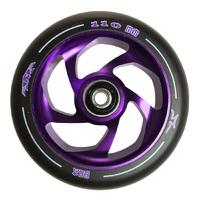 ao delta 110mm wheel incl bearings purple