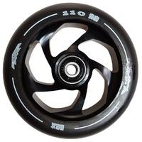 ao delta 110mm wheel incl bearings black