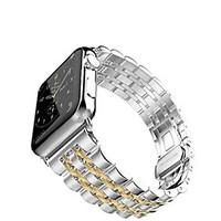 apple watch band stainless steel metal replacement smart watch strap b ...