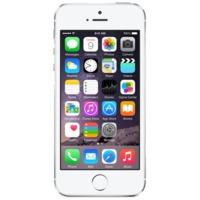 Apple iPhone 5s (16GB Silver) on 4GEE 5GB (24 Month(s) contract) with UNLIMITED mins; UNLIMITED texts; 5000MB of 4G Double-Speed data. £42.99 a month 