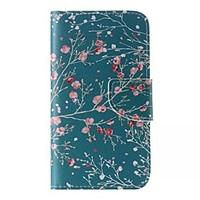 Apricot Tree Painted PU Phone Case for Galaxy Grand Prime/Core Prime/J5/J1