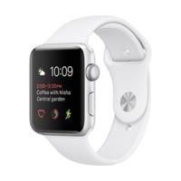 Apple Watch Series 2 38mm Aluminum silver with Sport Band white