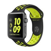 Apple Watch Series 2 Nike+ 42mm gray with Sport band black/green