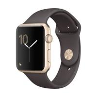 Apple Watch Series 2 42mm Aluminum gold with Sport Band brown