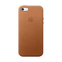 Apple Leather Case (iPhone SE) saddle brown