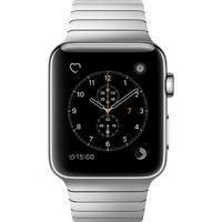 apple watch series 2 42 mm stainless steel smart watch with link brace ...