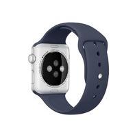 apple 42mm sport band watch strap midnight blue for watch 42 mm